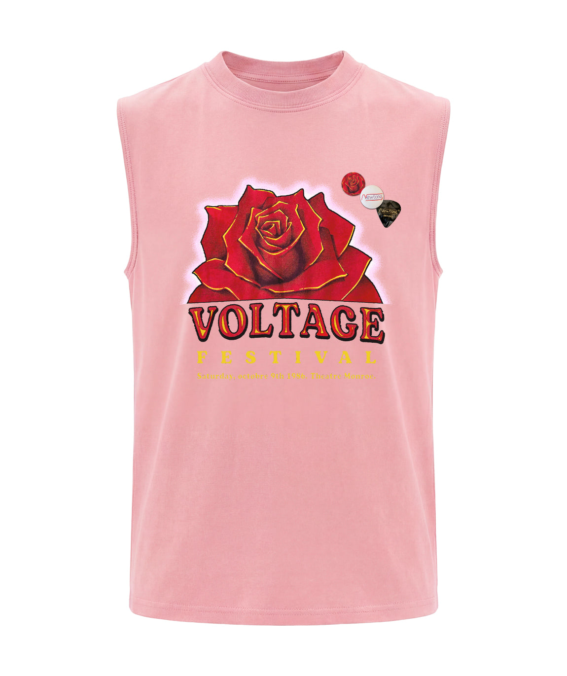 Tee shirt biker skin "VOLTAGE"