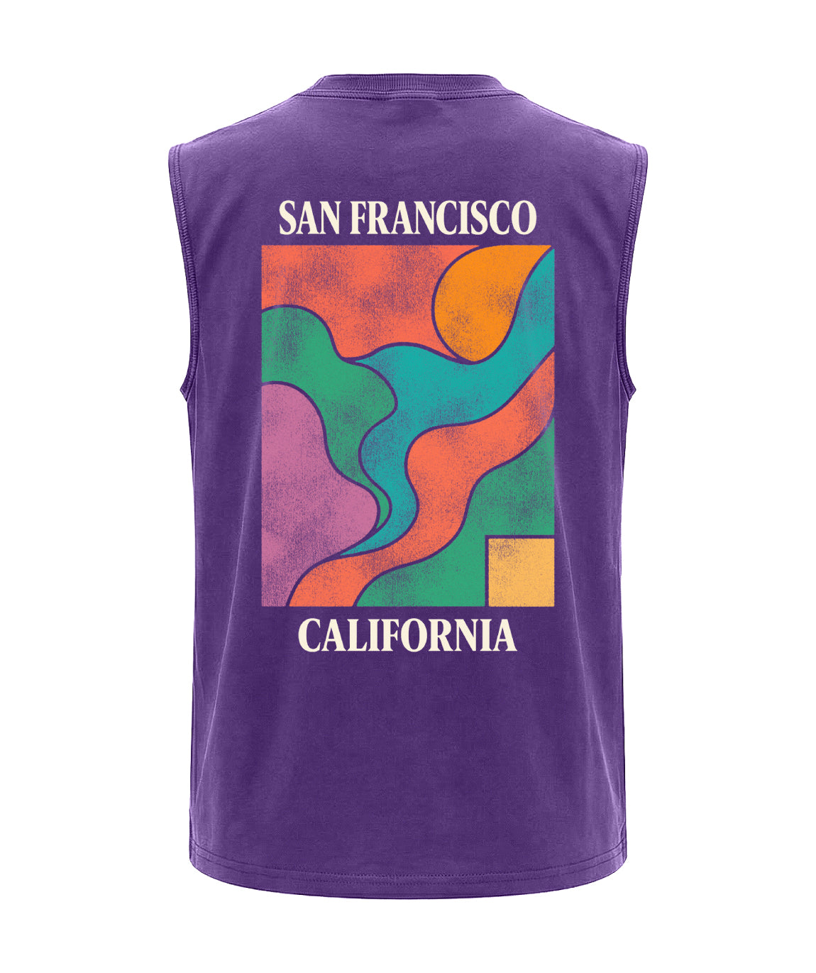 Tee shirt biker purple "FRANCIS"