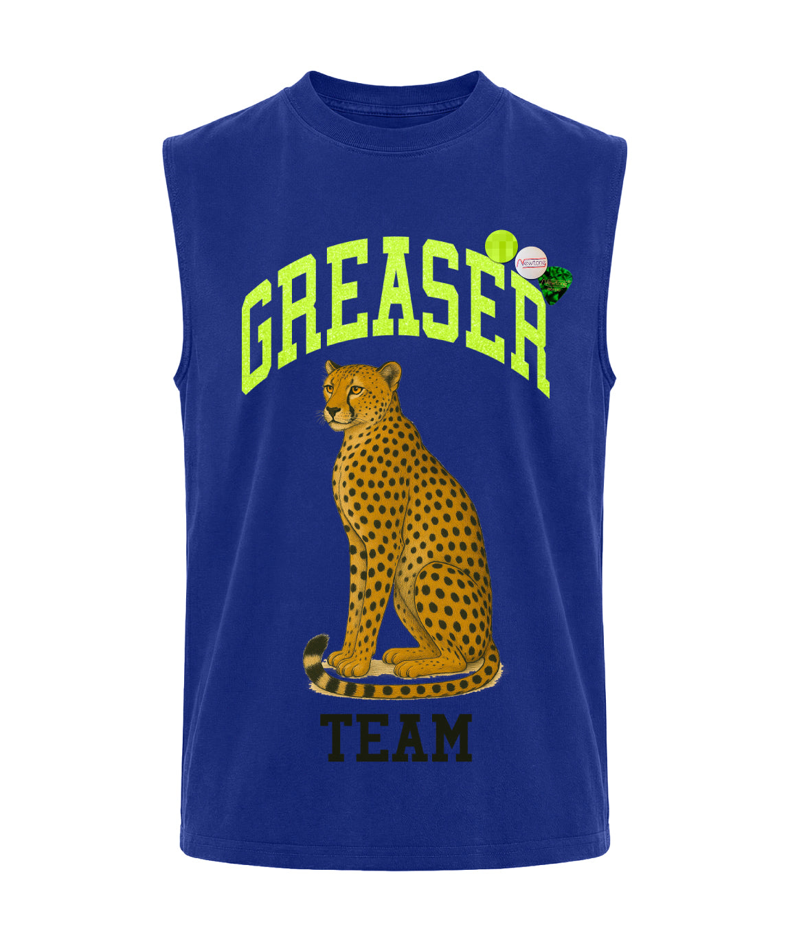 Tee shirt biker royal "GREASER"