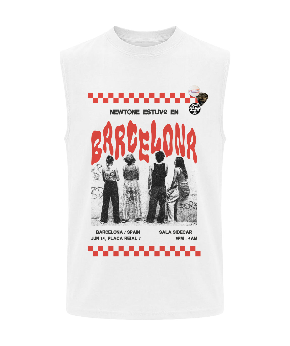 dirty white TOWN" dirty white  Biker T-Shirt