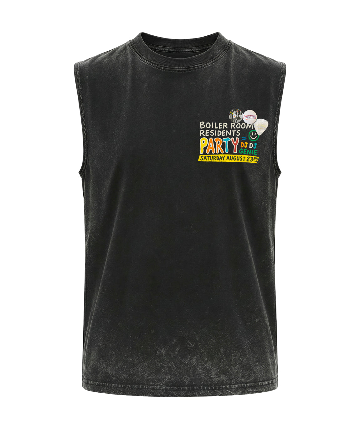 napalm PARTY" Biker T-Shirt