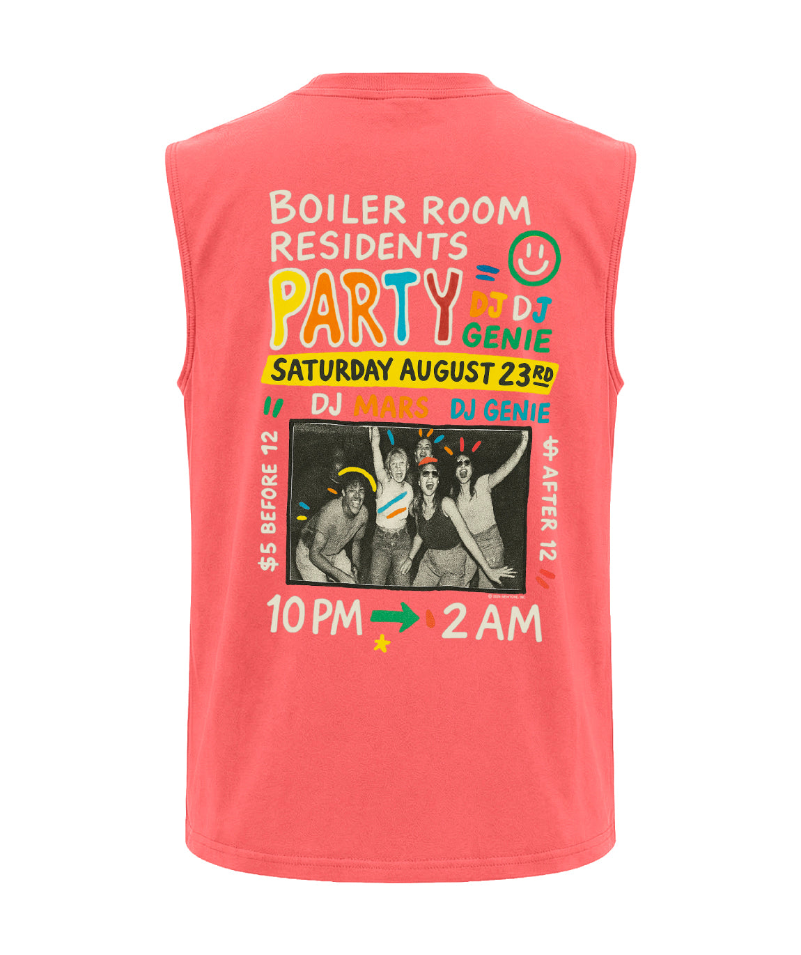 malabar PARTY" Biker T-shirt