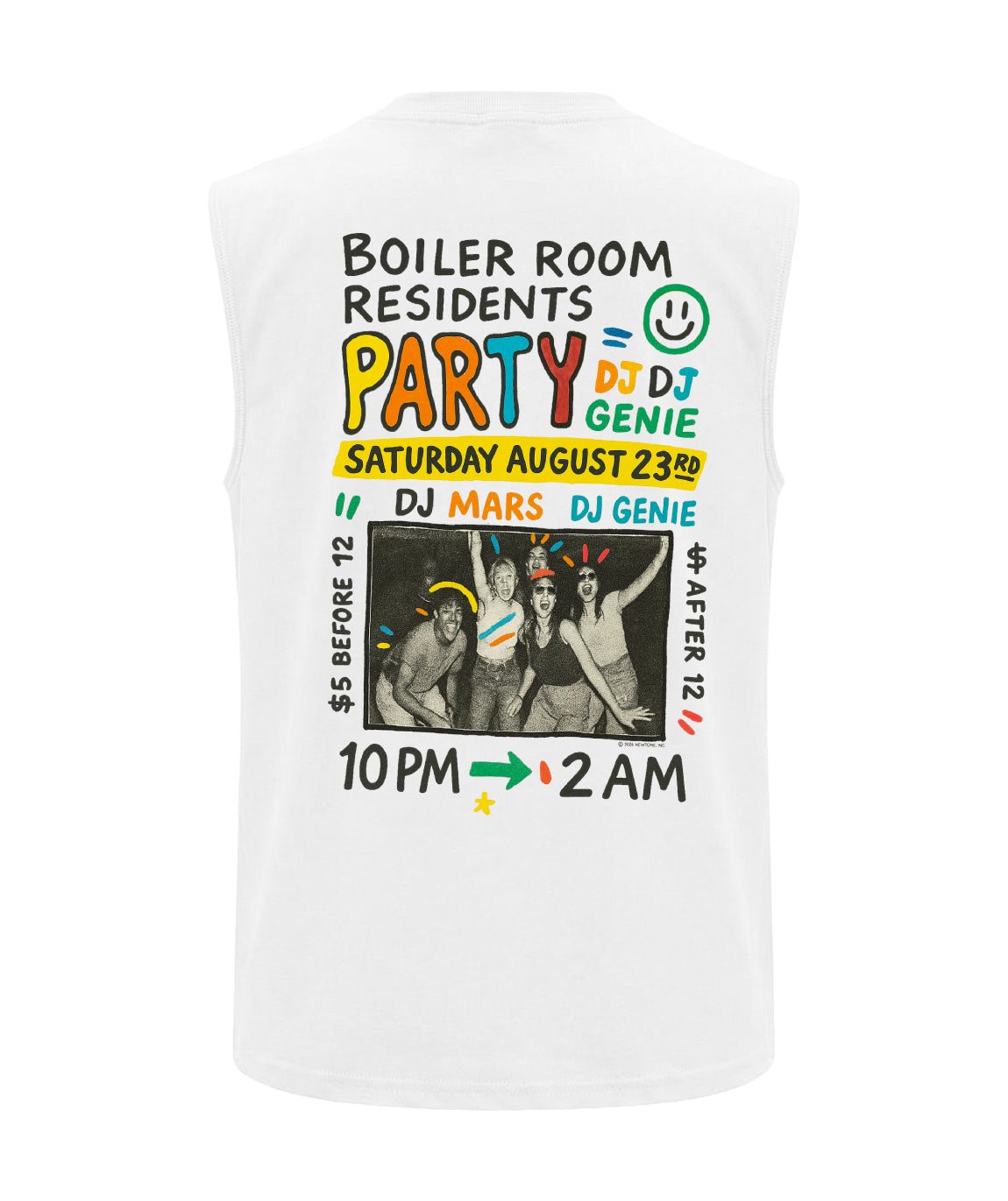 dirty white PARTY" dirty white  Biker T-Shirt