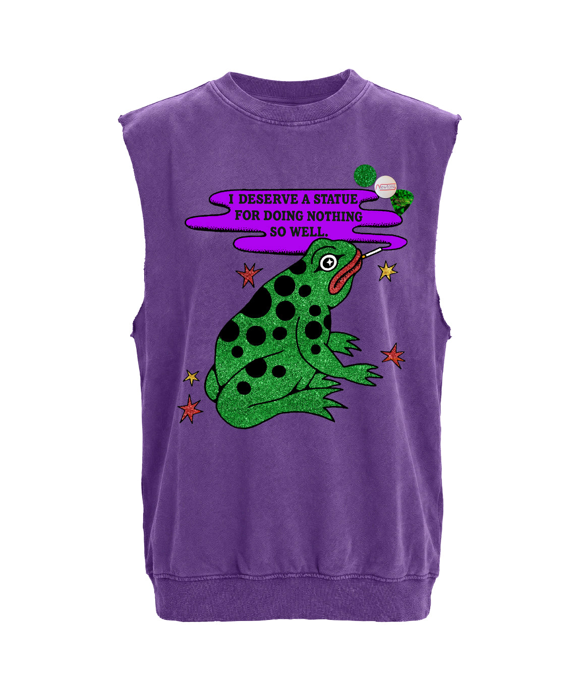 Sweatshirt bolster purple "SOWEL"