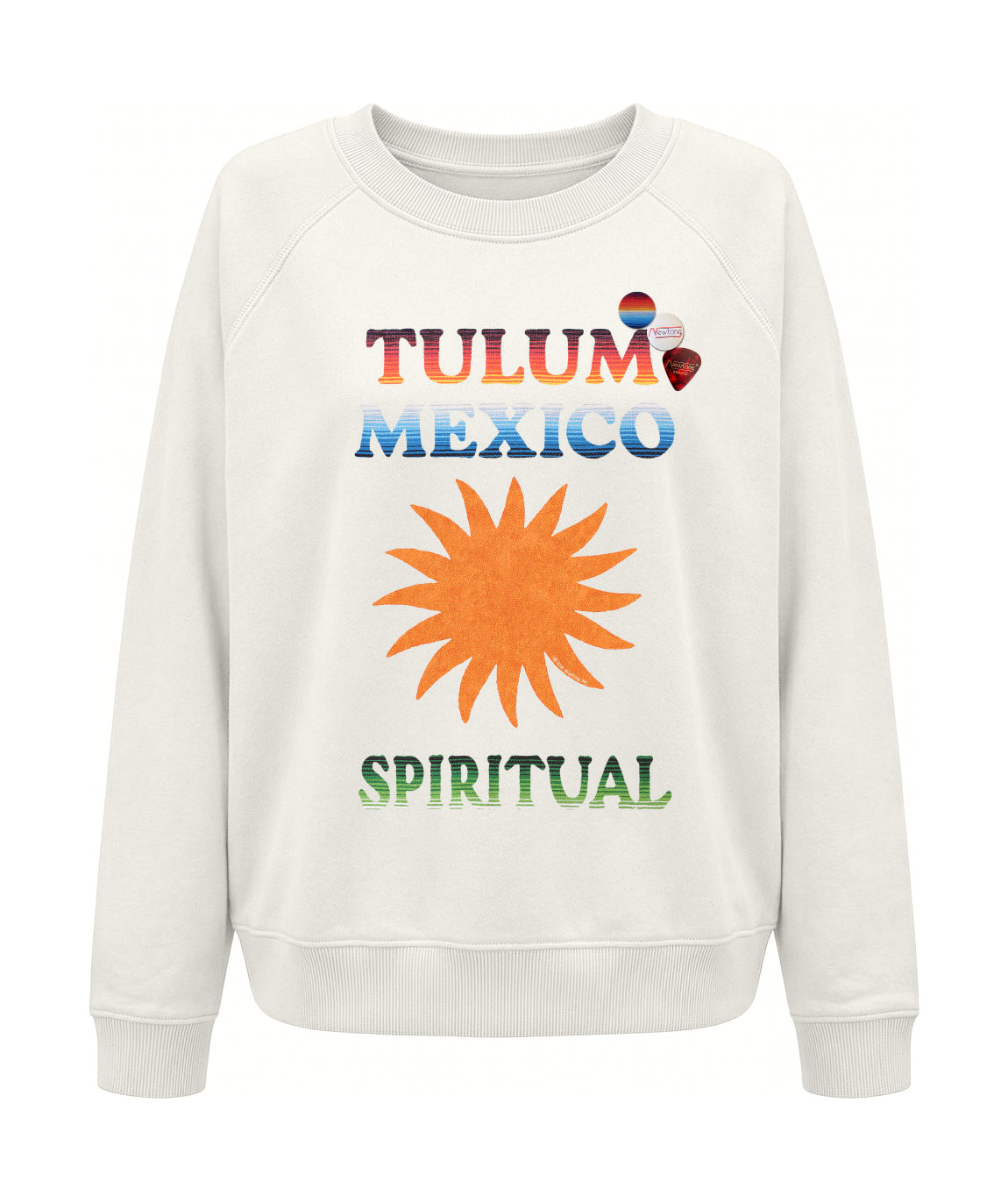 Sweatshirt egger dirty white "TULUM"