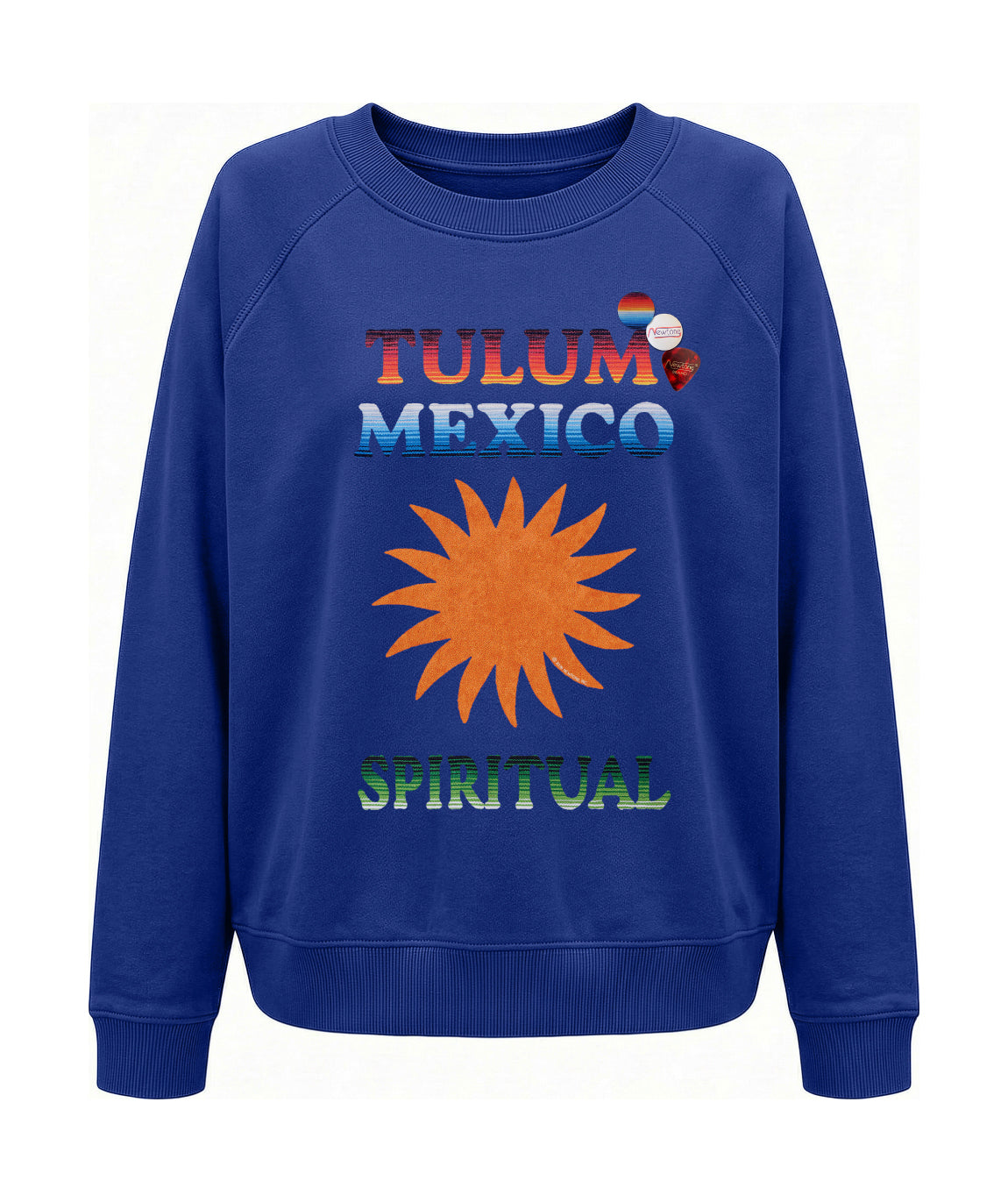 Sweatshirt egger royal "TULUM"