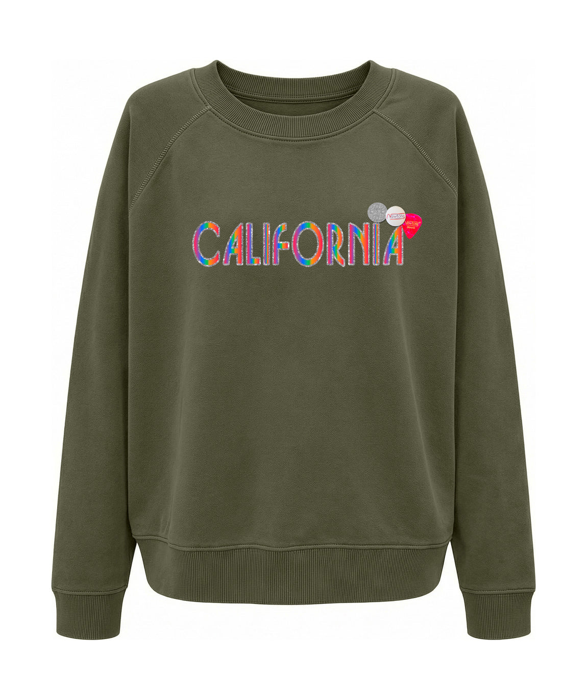 Sweatshirt egger kaki "CALIFA"