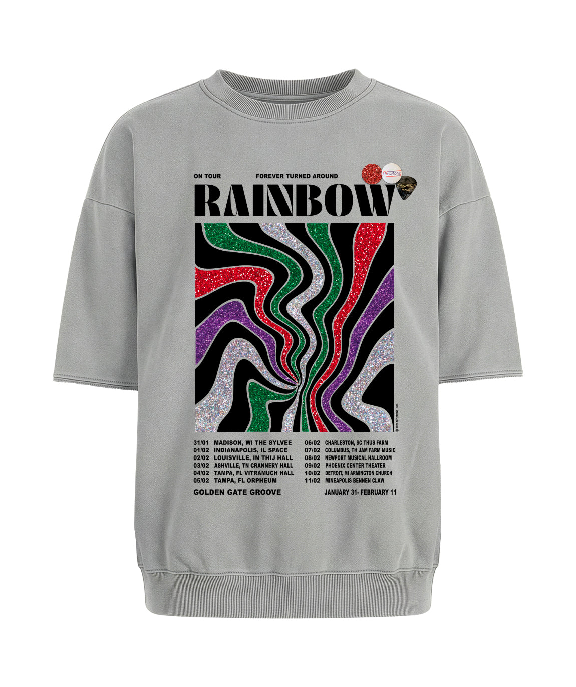 linder grey GOLDEN" sweatshirt