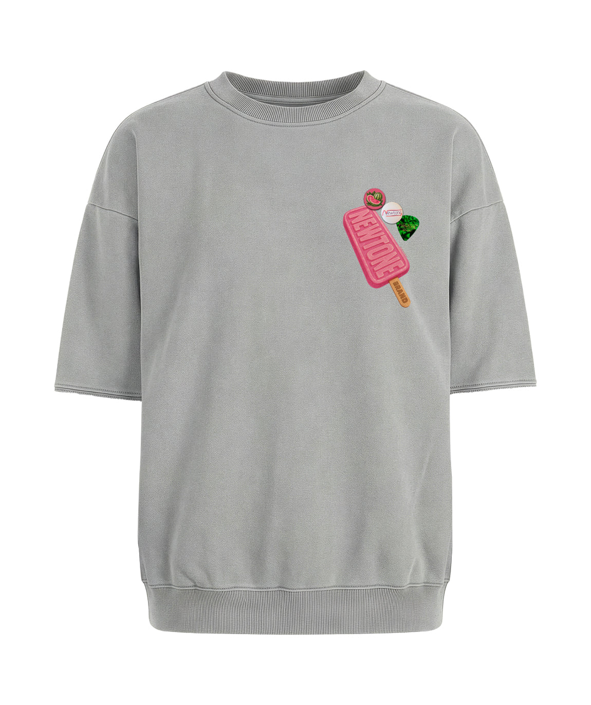linder grey FREEZE" sweatshirt