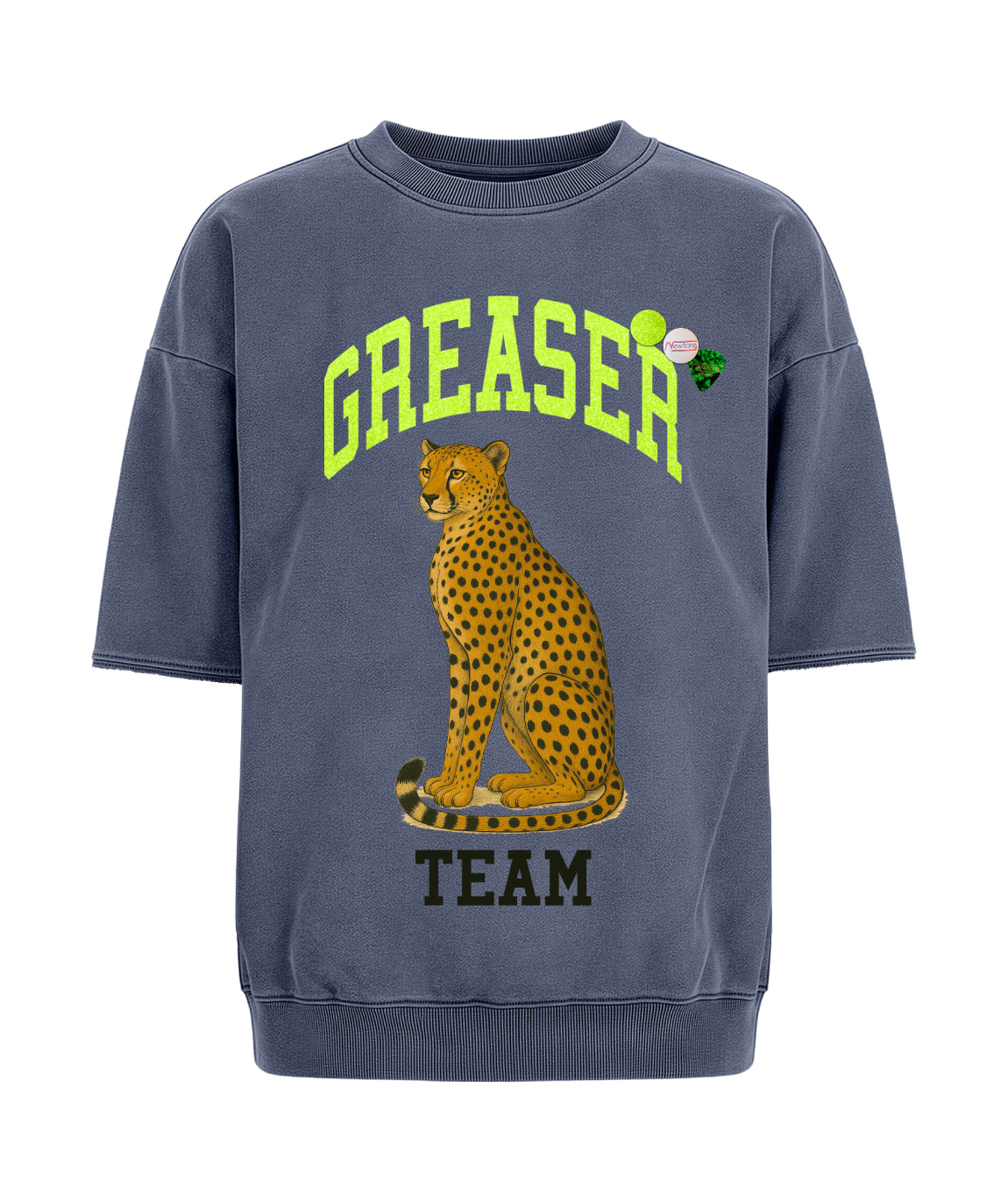 denim GREASER"denim  sweatshirt
