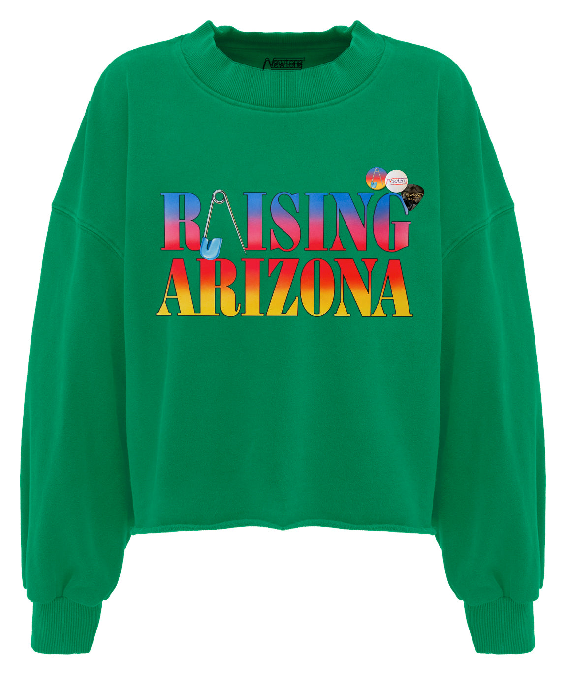 Crop sweatshirt porter apple RAISING"