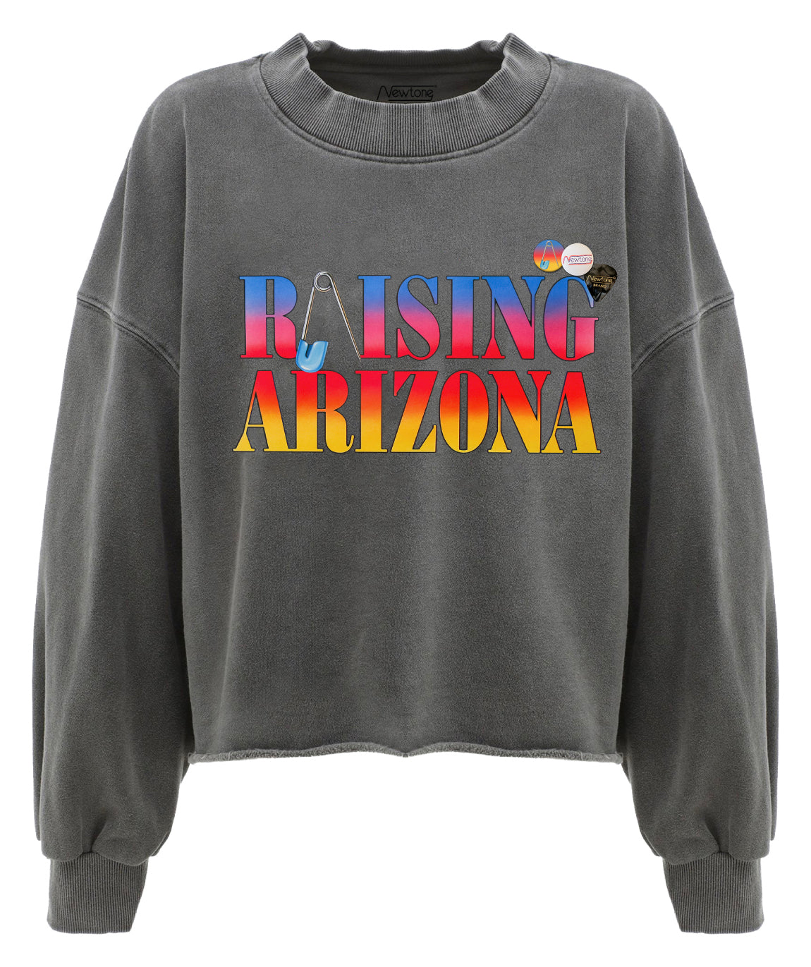 Crop sweatshirt porter pepper "RAISING"