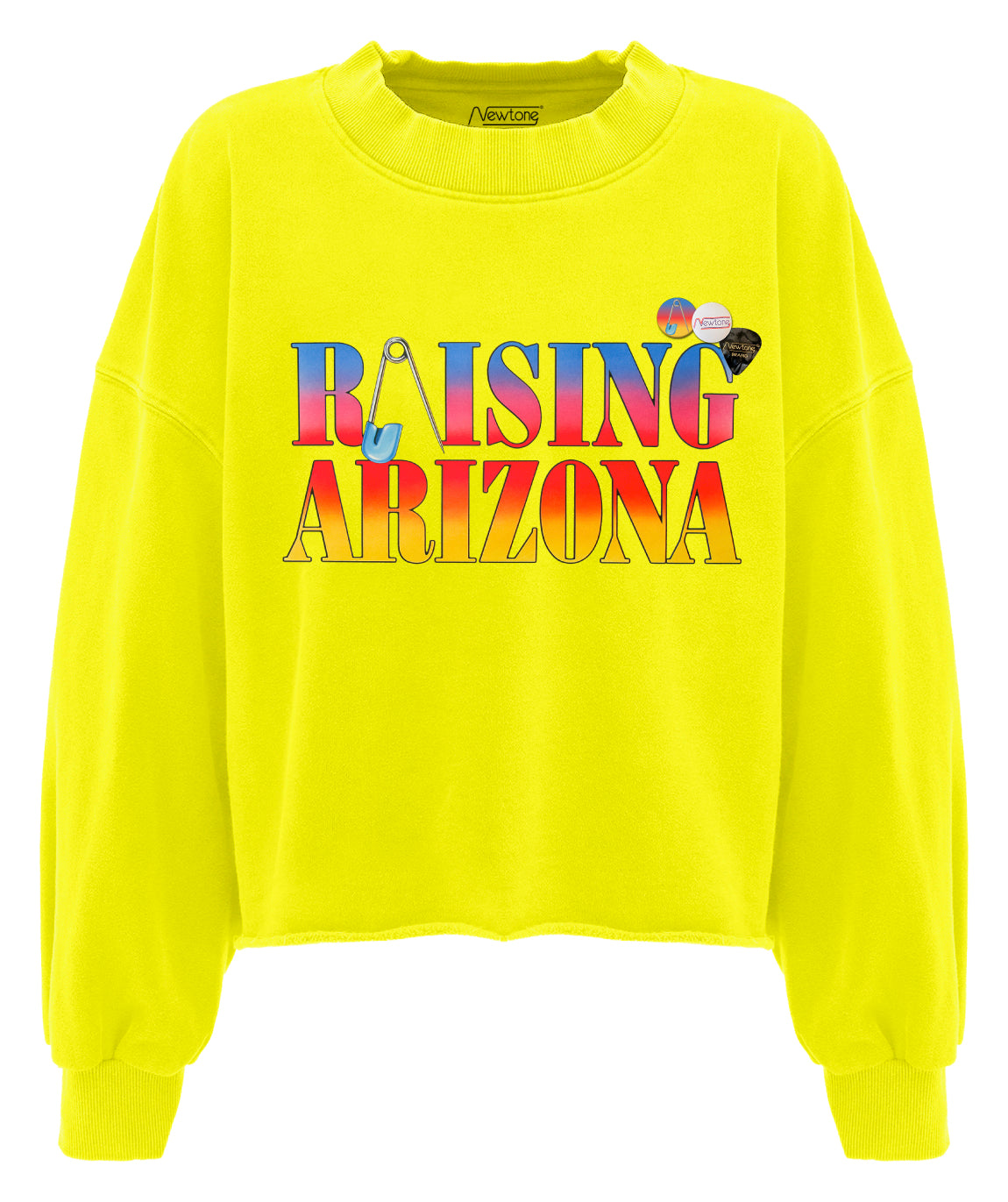 Crop sweatshirt porter sun "RAISING"