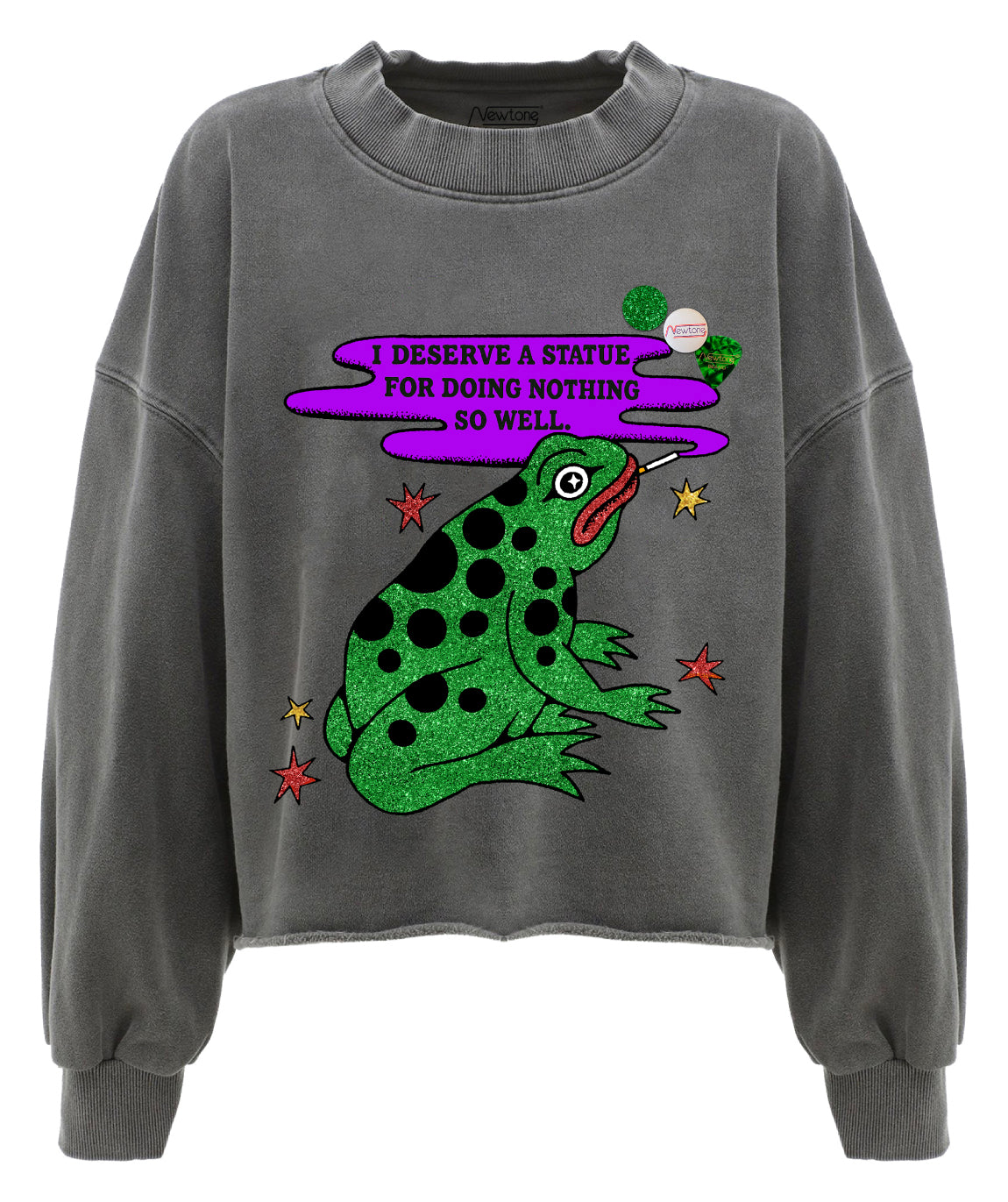 Sweatshirt crop porter pepper "SOWEL"