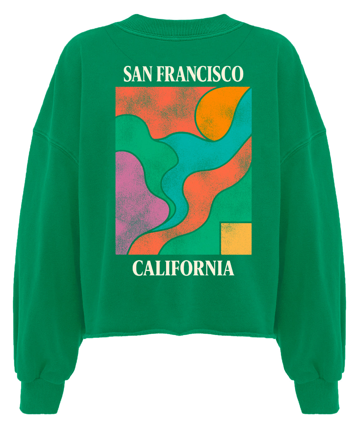 Crop sweatshirt porter apple FRANCIS"