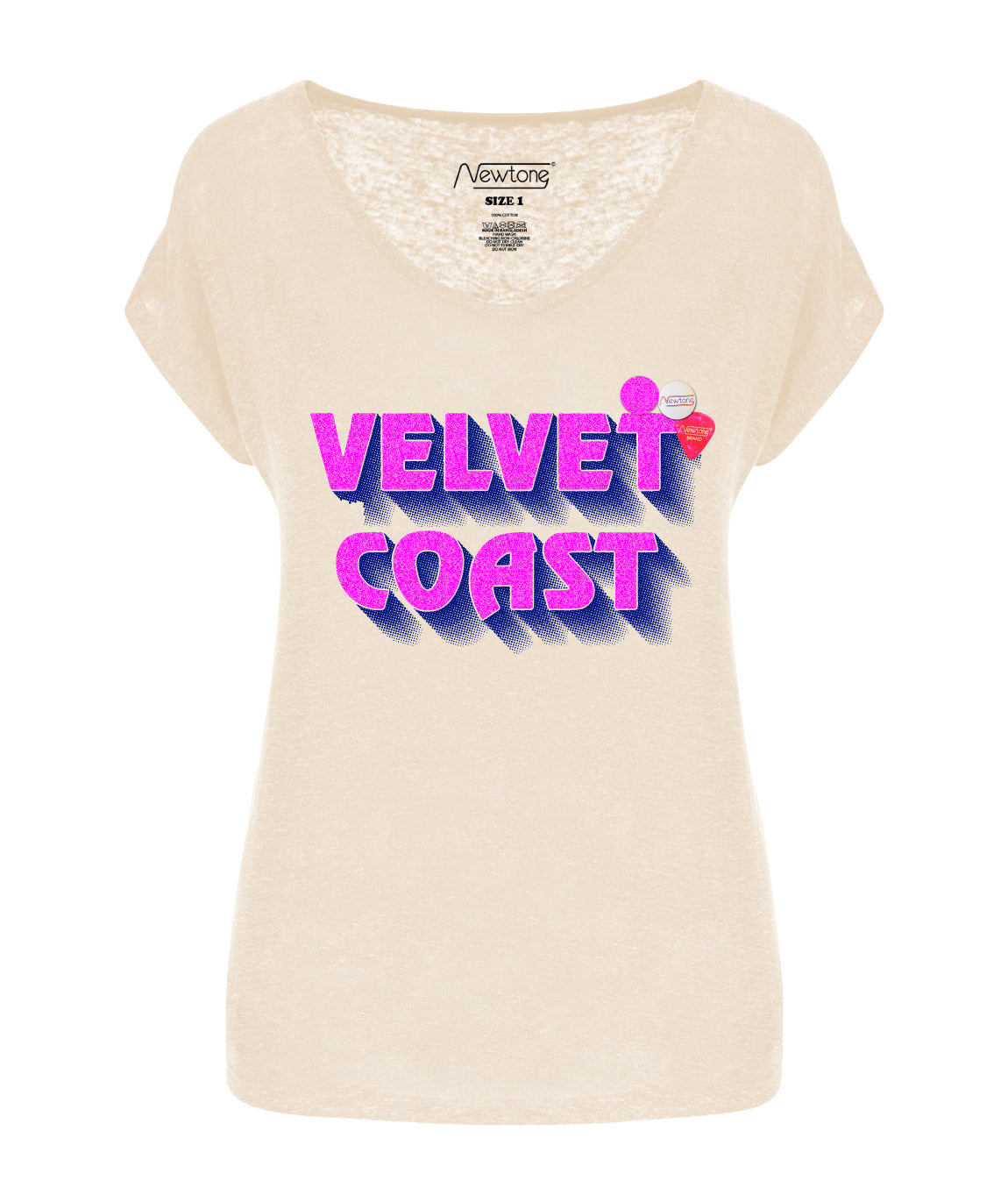 Tee shirt quetty natural "MARINA"