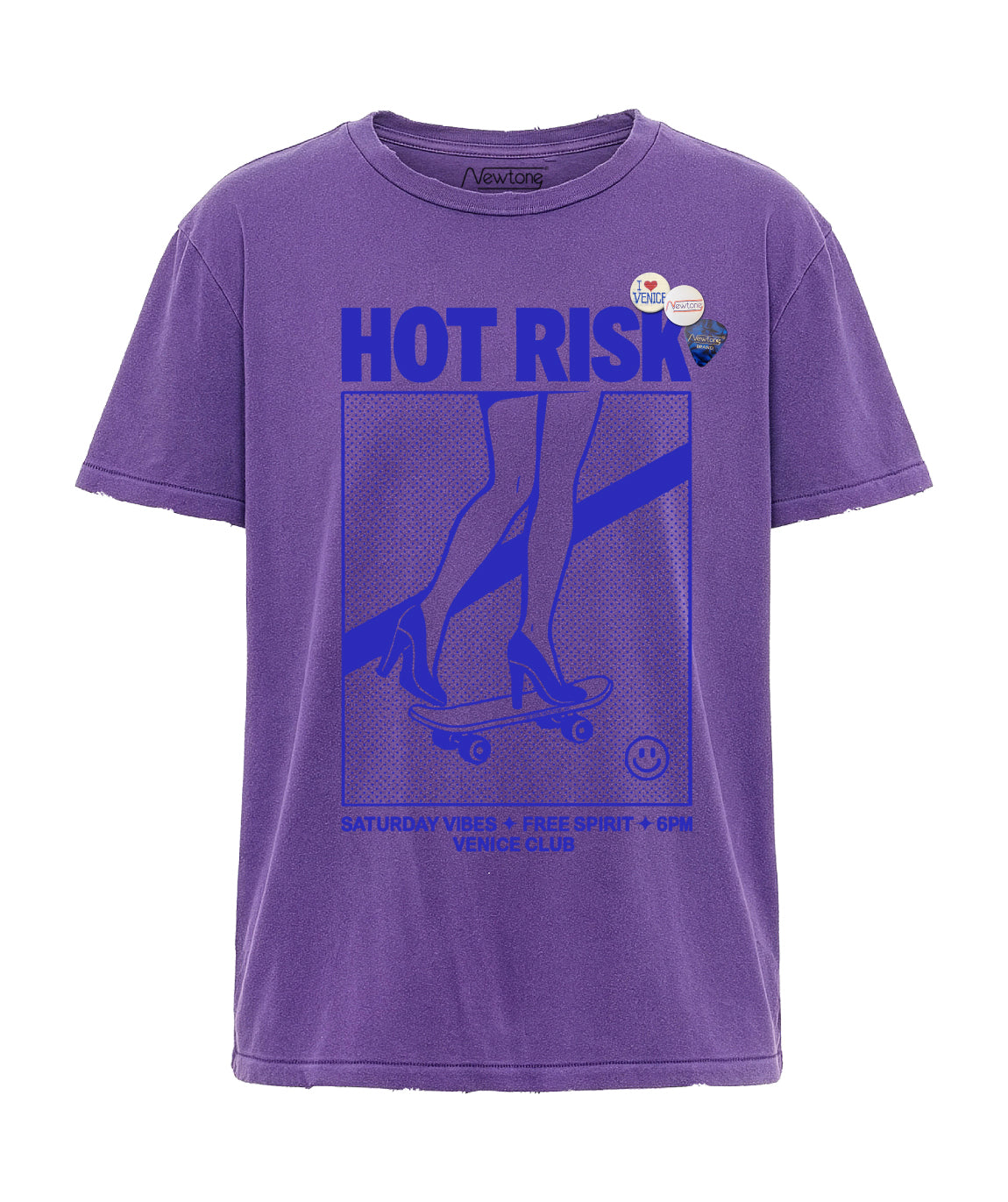 Starlight T-shirt purple "RISK"