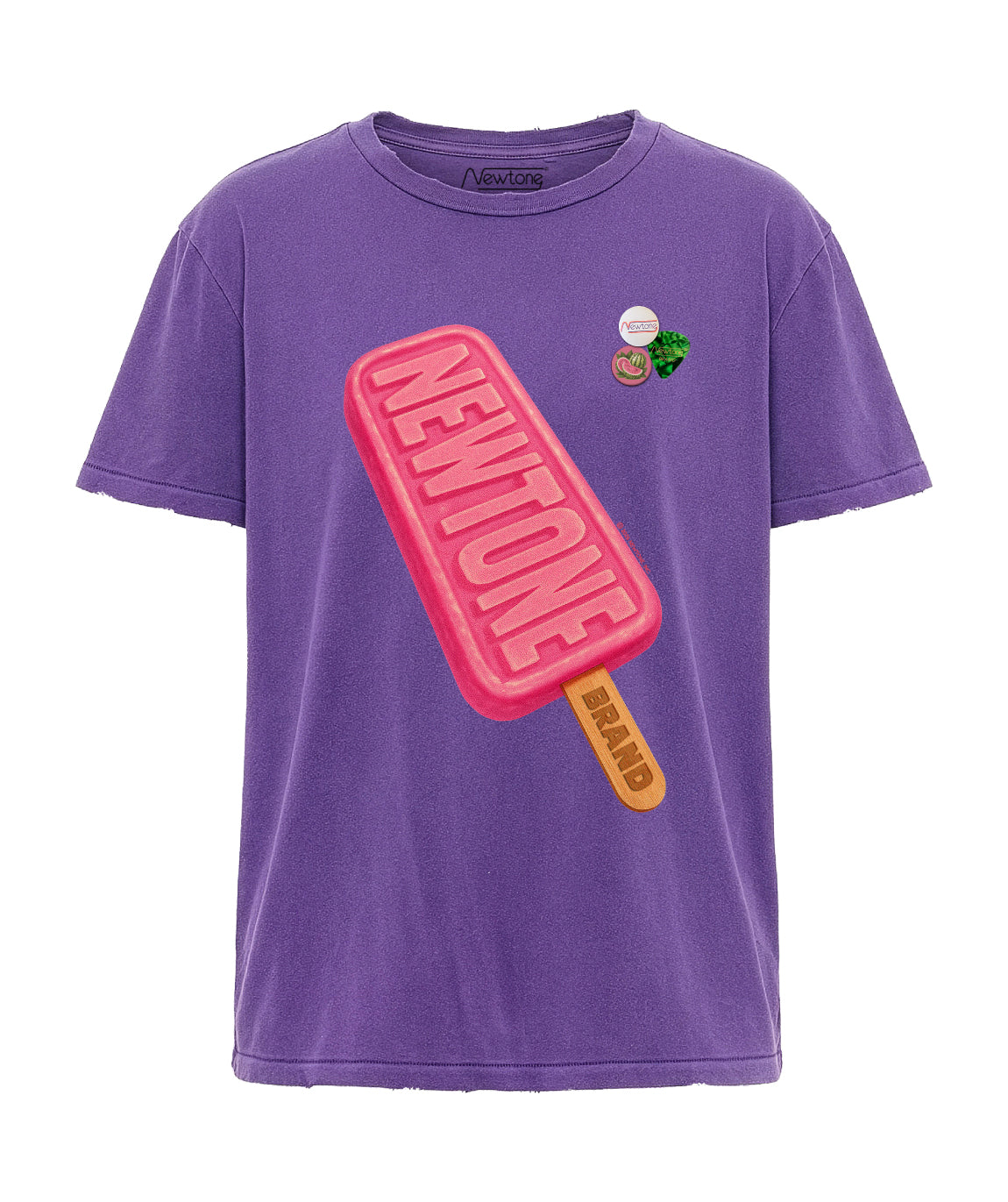 Starlight T-shirt purple "FREEZE"