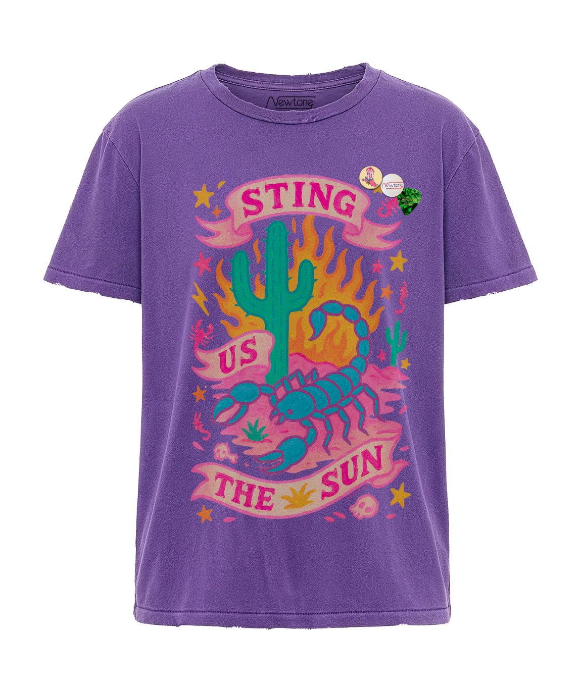 Starlight T-shirt purple "STING"
