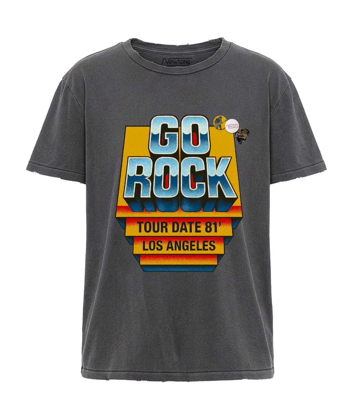 Starlight T-shirt pepper "GO ROCK"