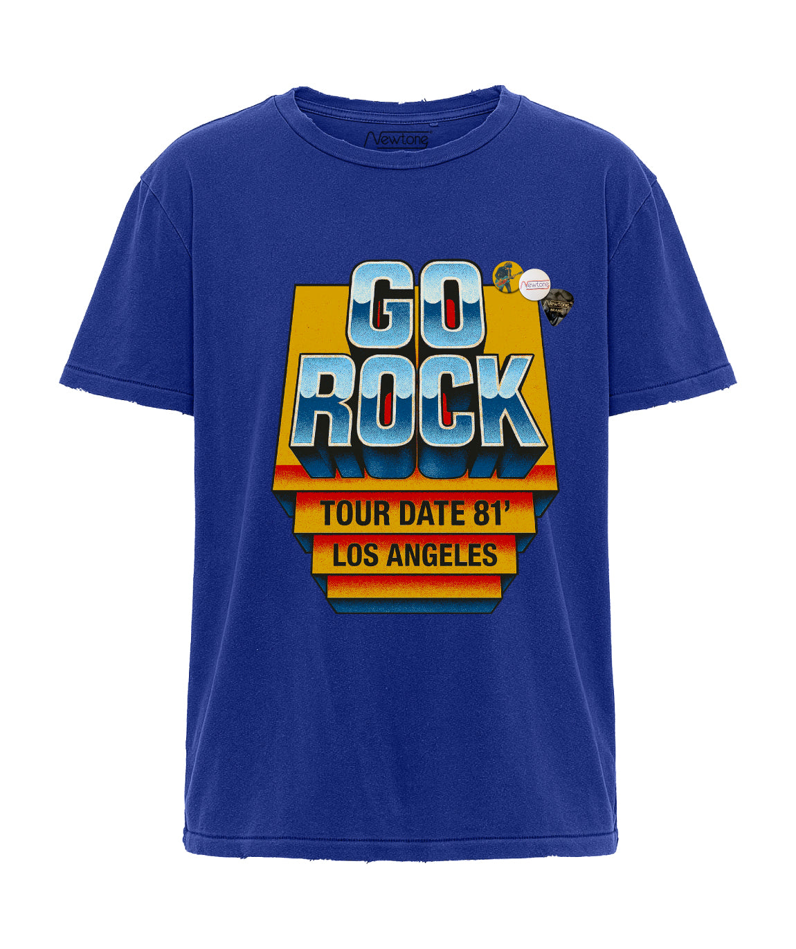 royal  Starlight royal GO ROCK" T-shirt