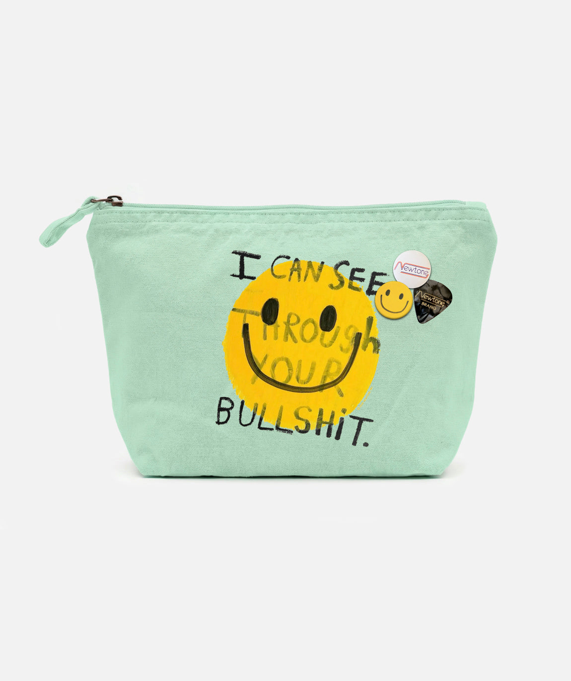 Tessa "BULLSHIT" Glass Clutch