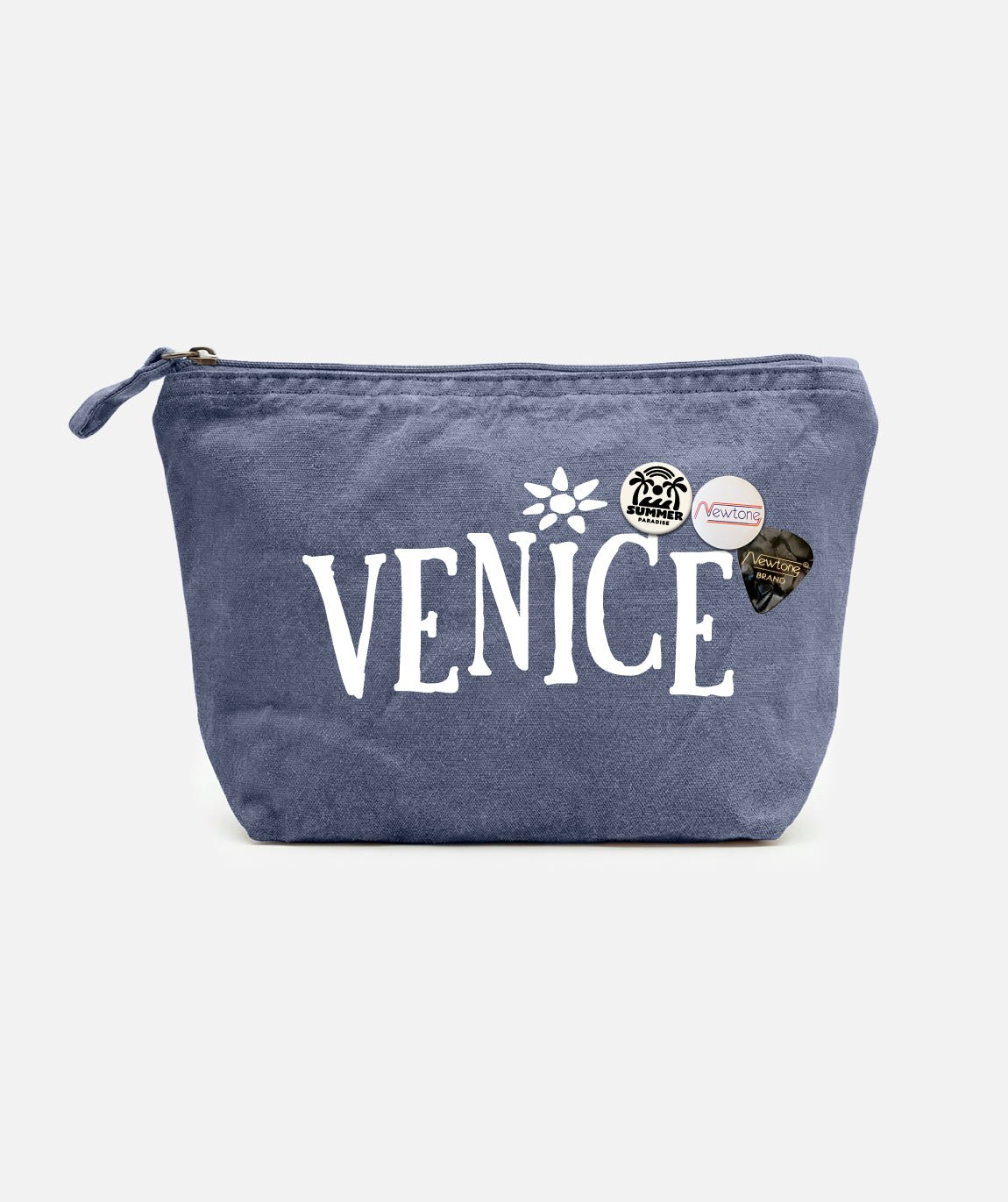 denim "VENICE" denim Clutch