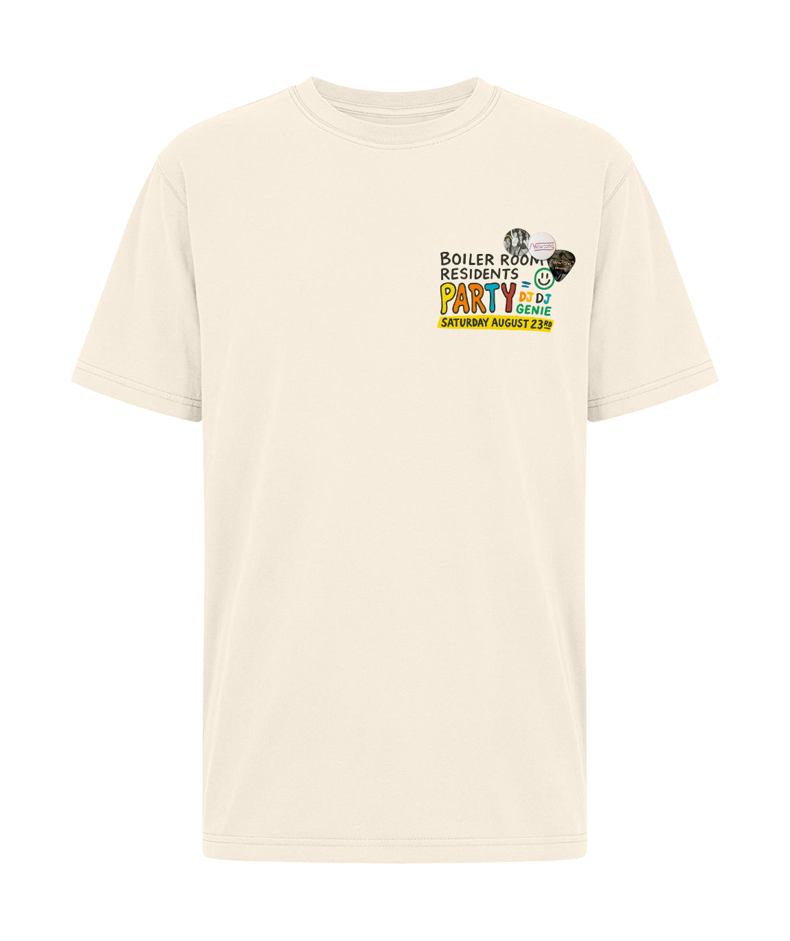 Tee shirt trucker natural "PARTY"