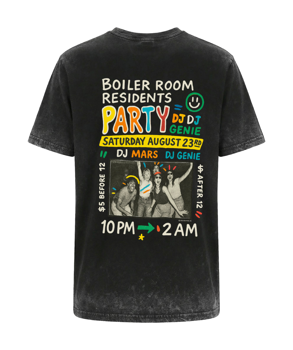 Tee shirt trucker napalm "PARTY"
