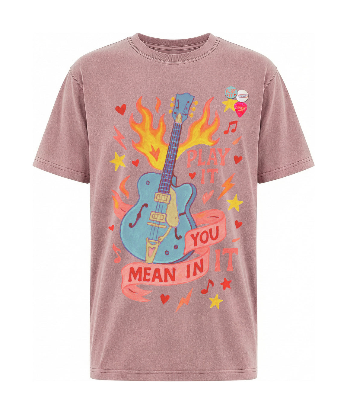 Tee shirt trucker nude "PLAYIT"