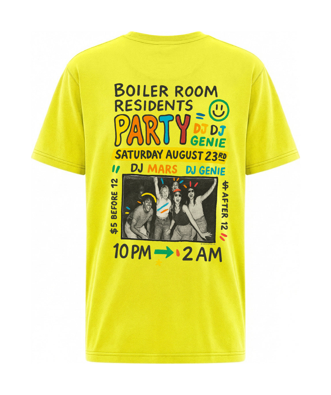 Tee shirt trucker sun "PARTY"