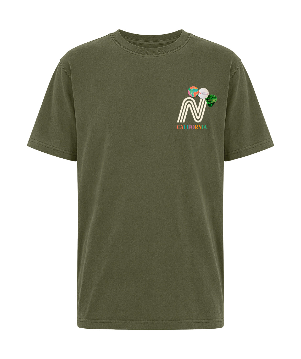 Tee shirt trucker kaki "FRANCIS"