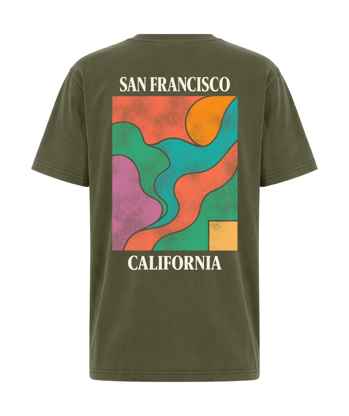 Tee shirt trucker kaki "FRANCIS"