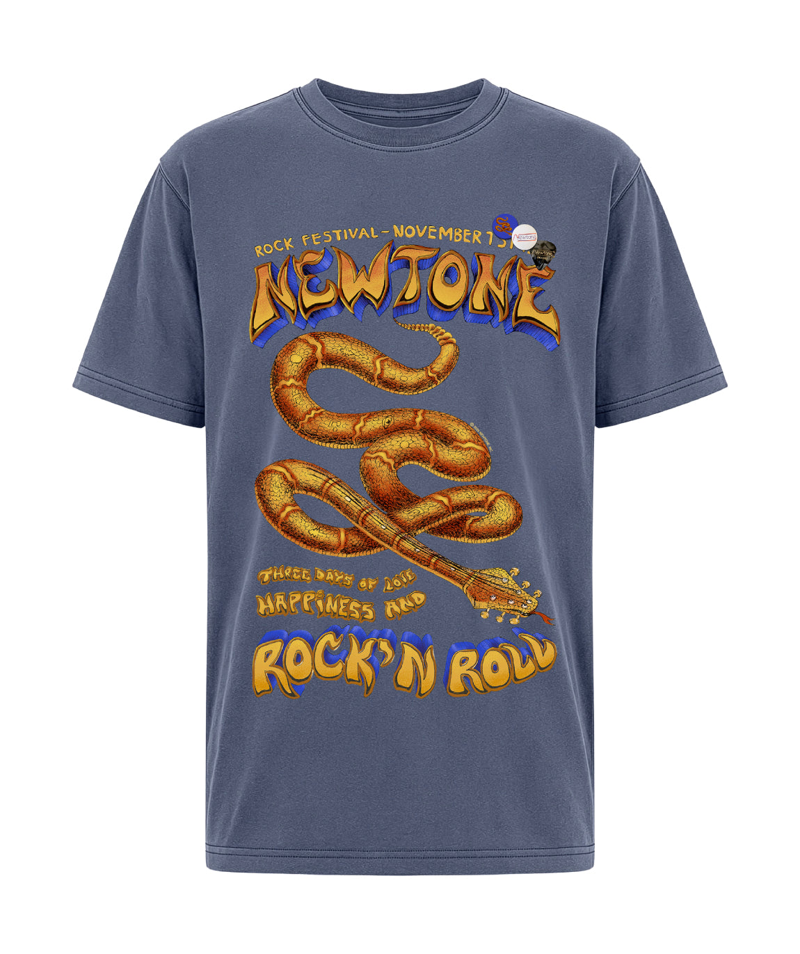 Tee shirt trucker denim "RIFF"