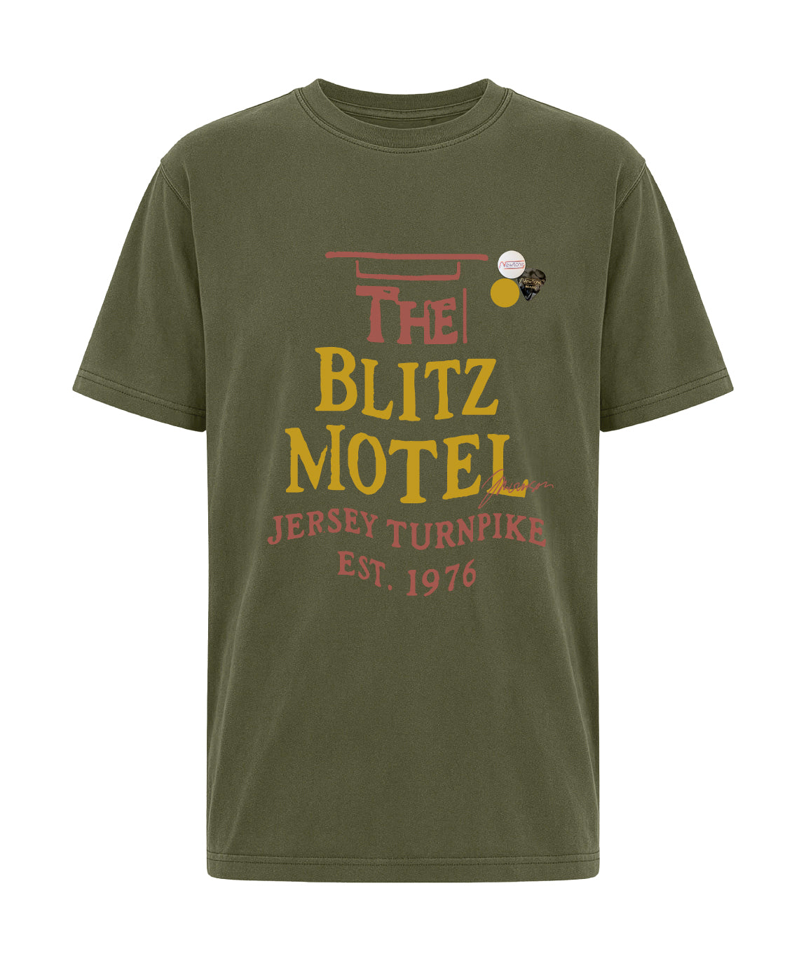 Tee shirt trucker kaki "BLITZ"