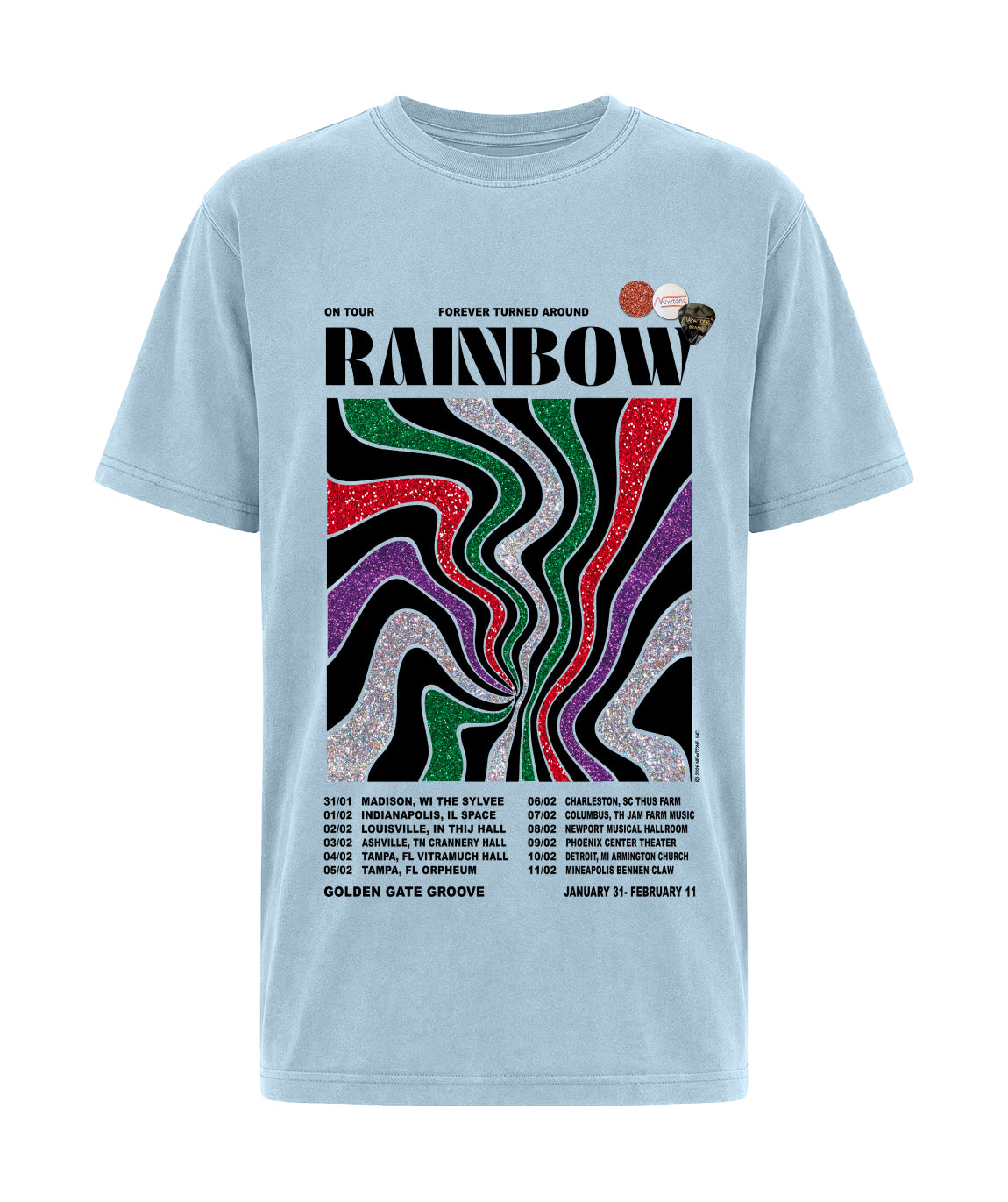 Tee shirt trucker ice "GOLDEN"