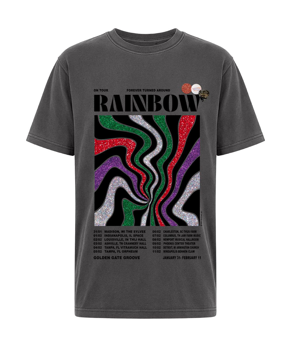 Tee shirt trucker pepper "GOLDEN"