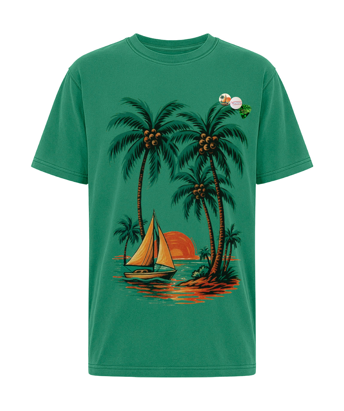 Tee shirt trucker apple "COCO"