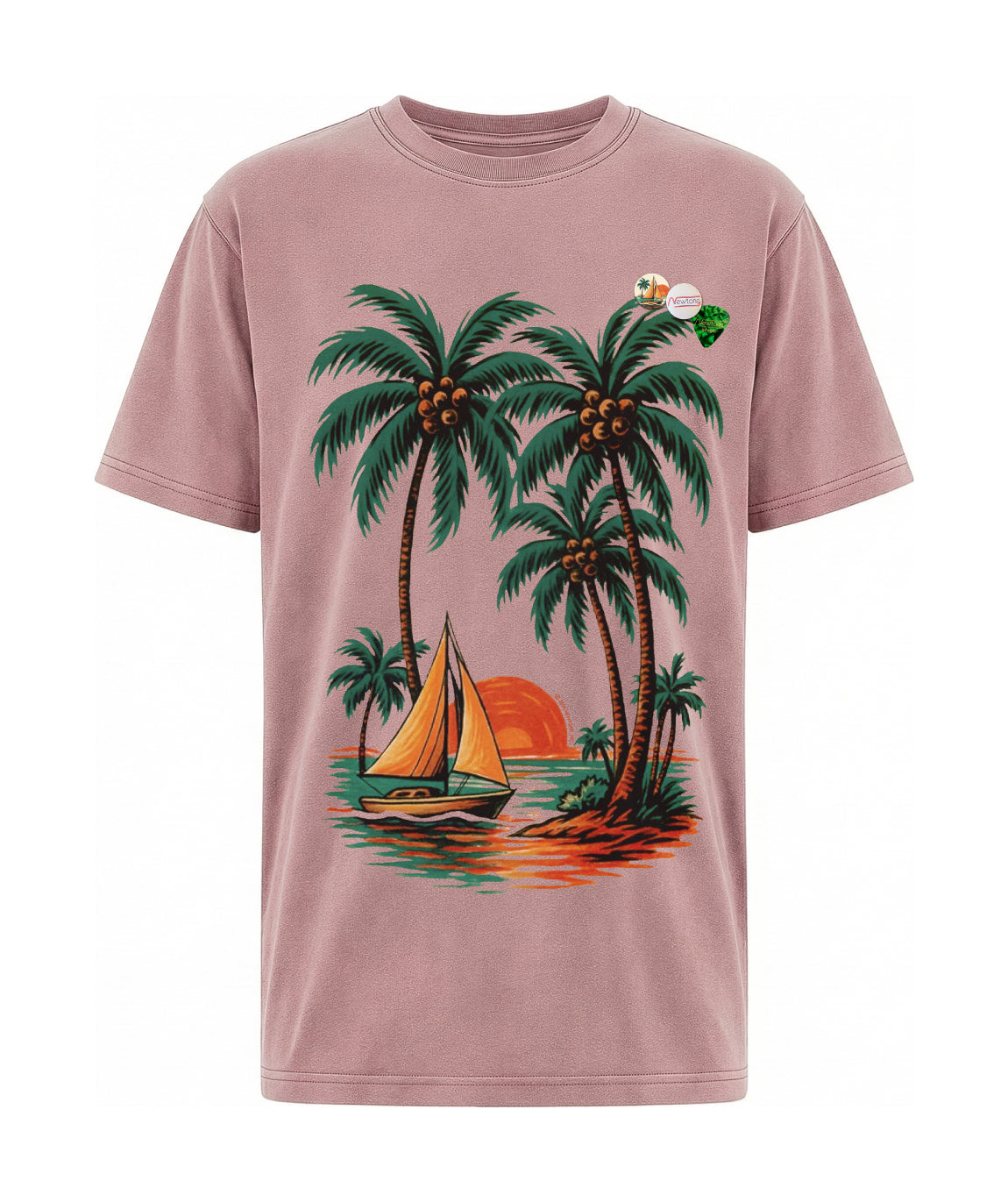 Tee shirt trucker nude "COCO"