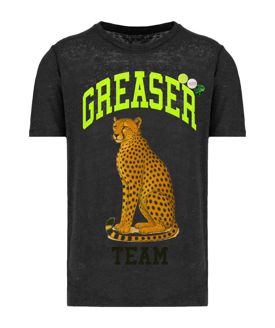 Tee shirt vee night "GREASER"