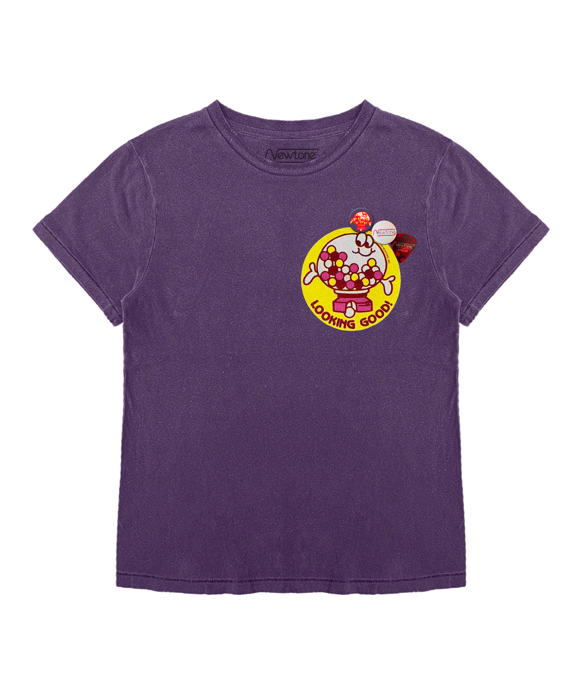 Tee shirt starlight grape "CANDY"