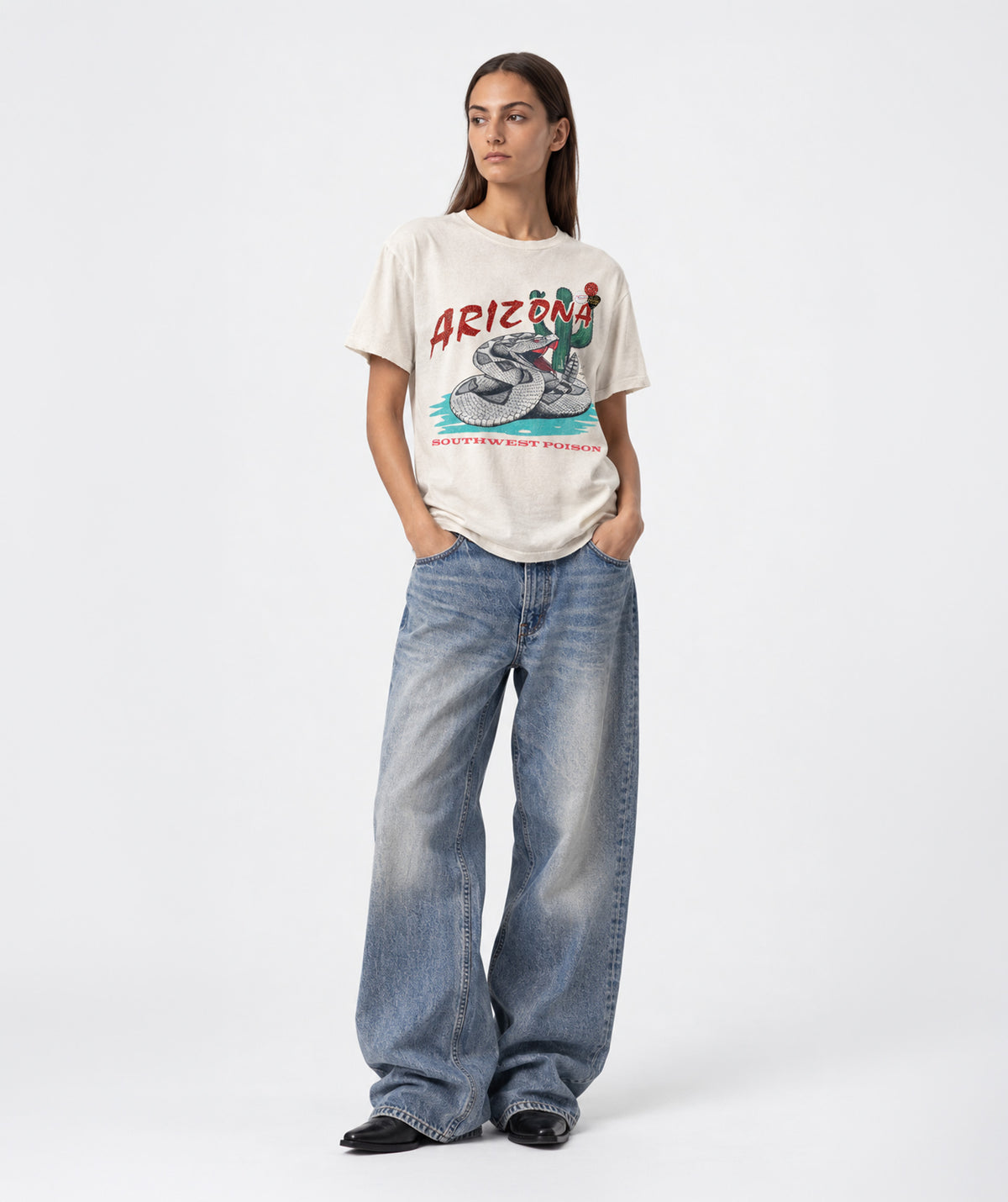 Tee shirt starlight natural "CROTAL"
