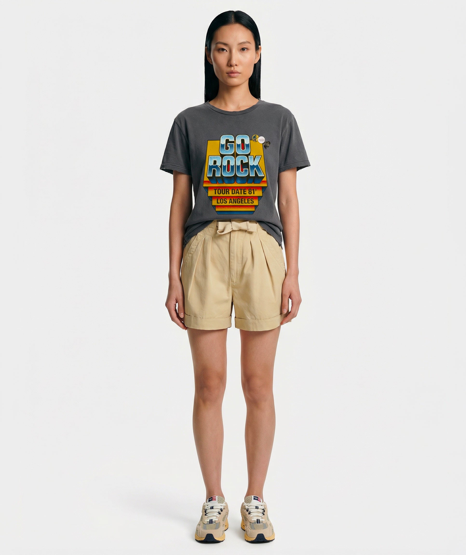 Starlight T-shirt pepper "GO ROCK"