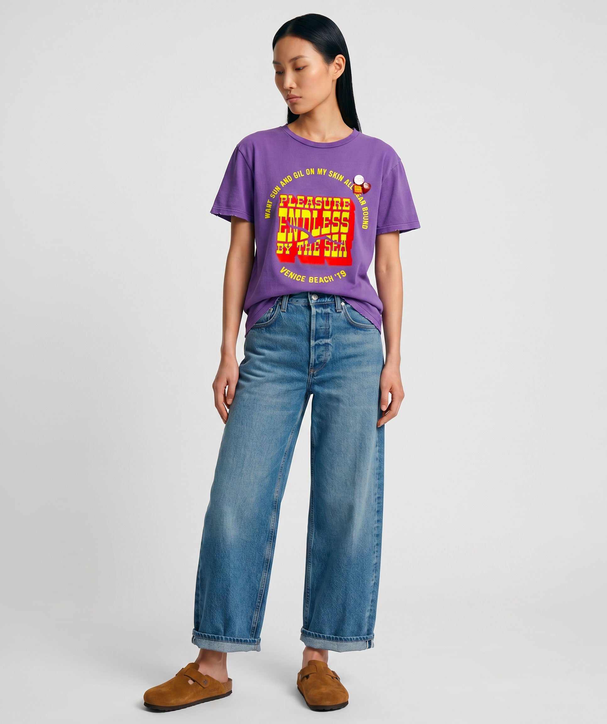 Starlight T-shirt purple "ENDLESS"