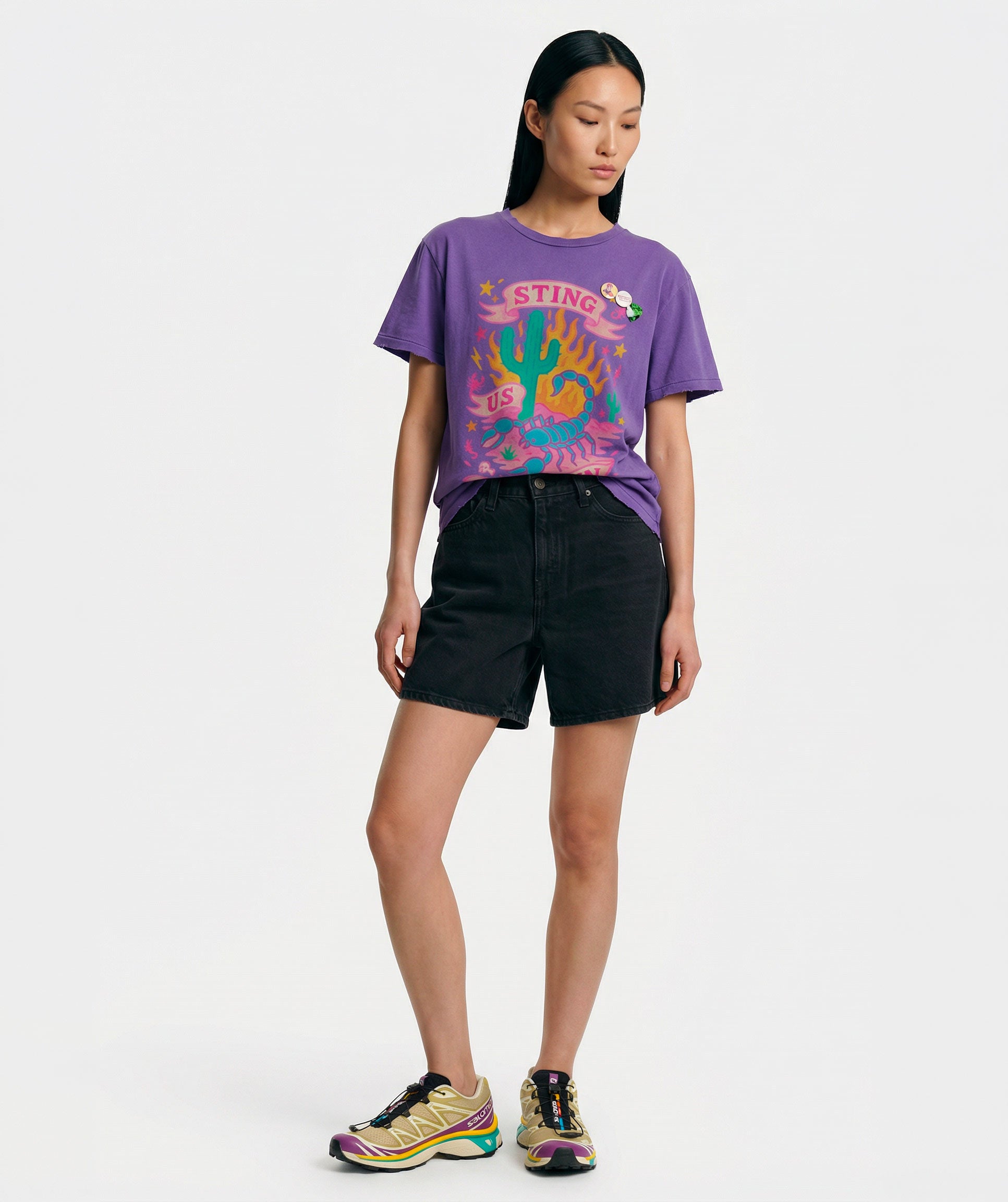 Starlight T-shirt purple "STING"