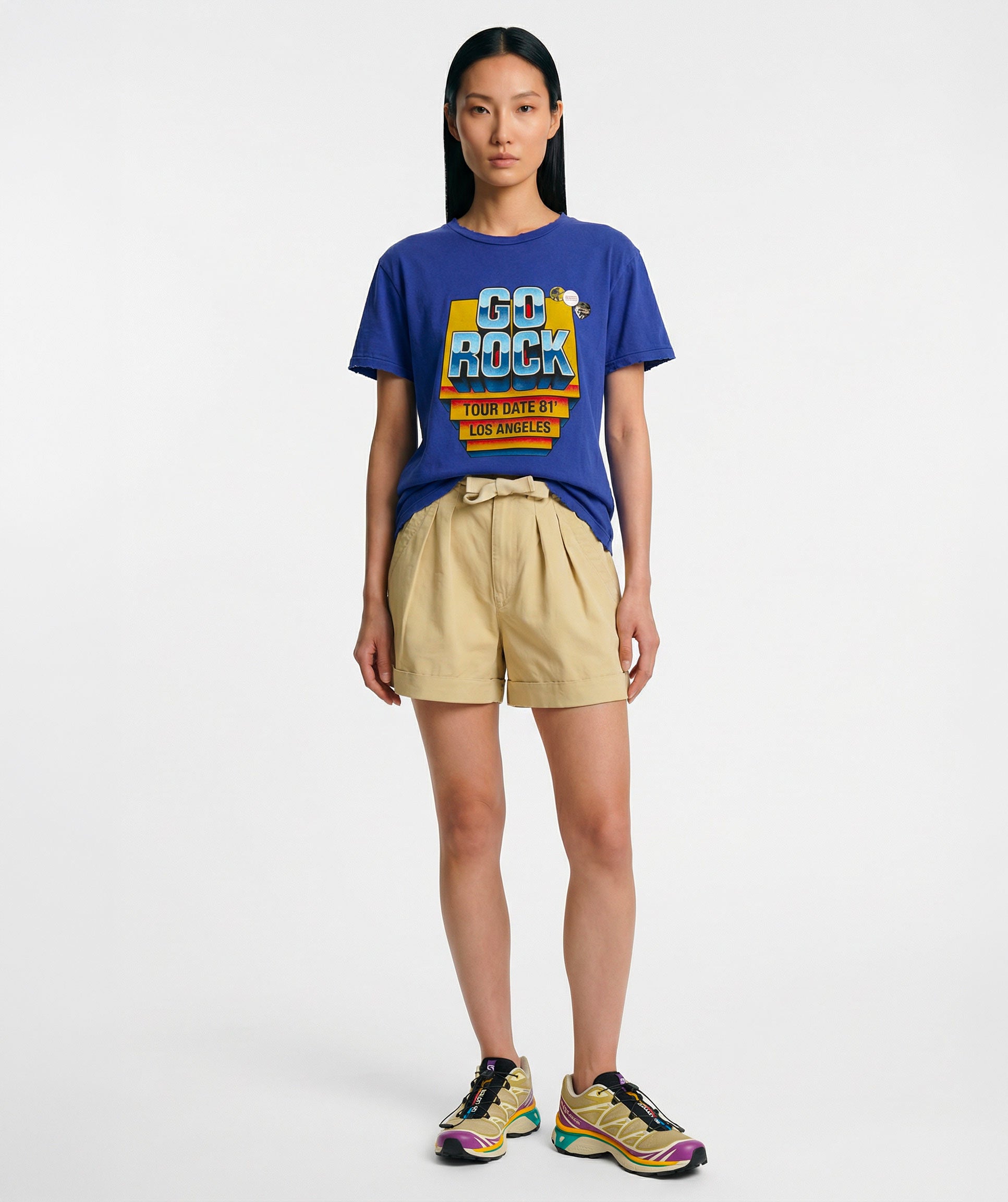 royal  Starlight royal GO ROCK" T-shirt