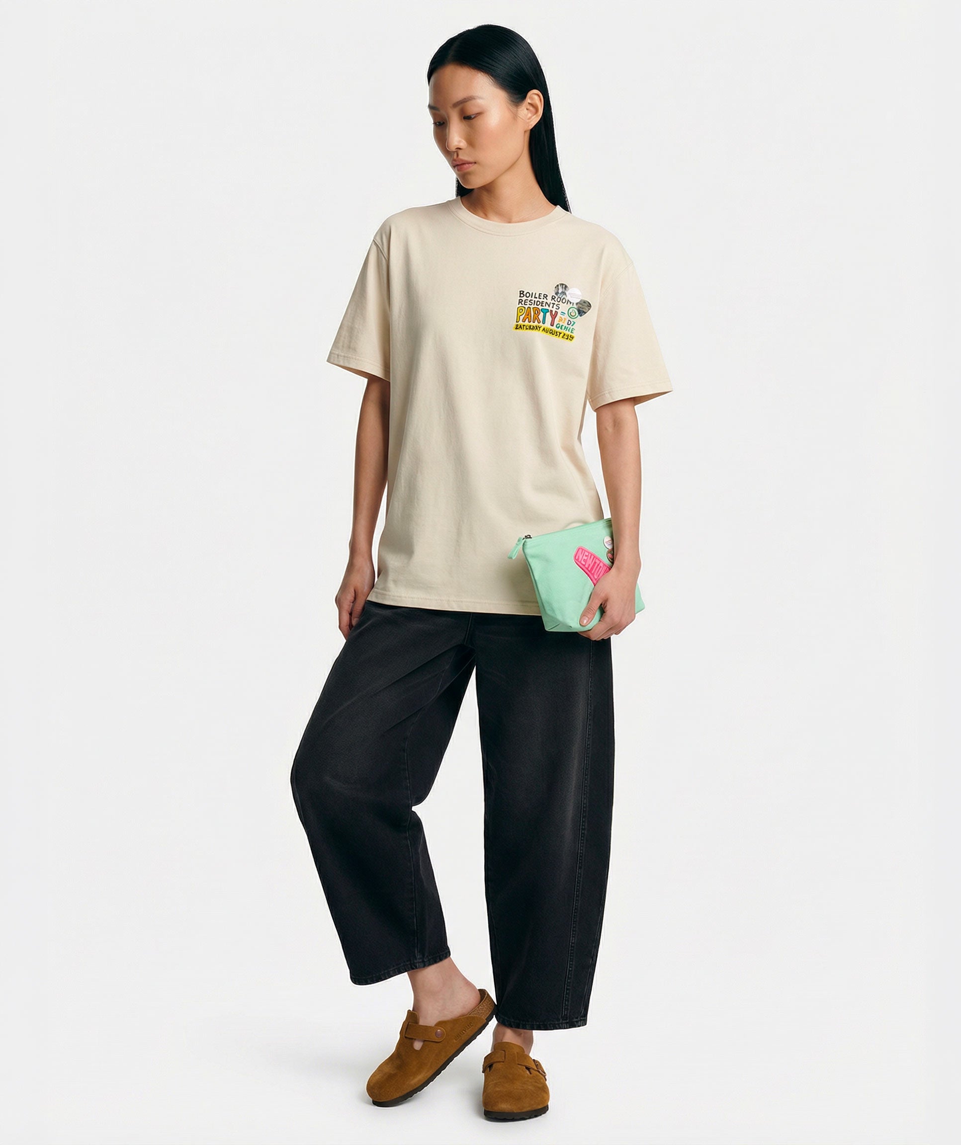 Tessa "FREEZE" Glass Clutch