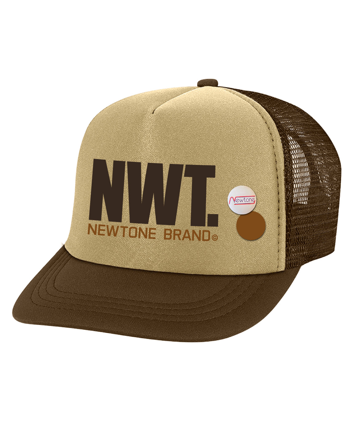 Cap toper havane "BRAND FW23"