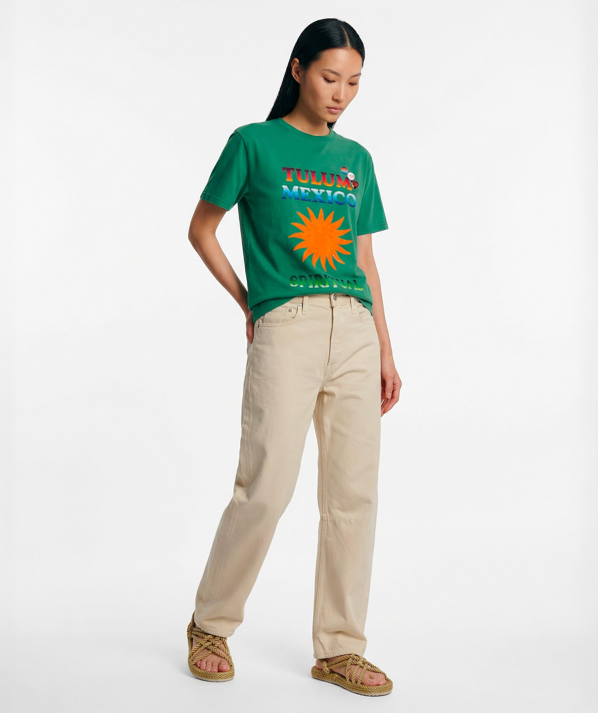 Tee shirt trucker apple "TULUM"