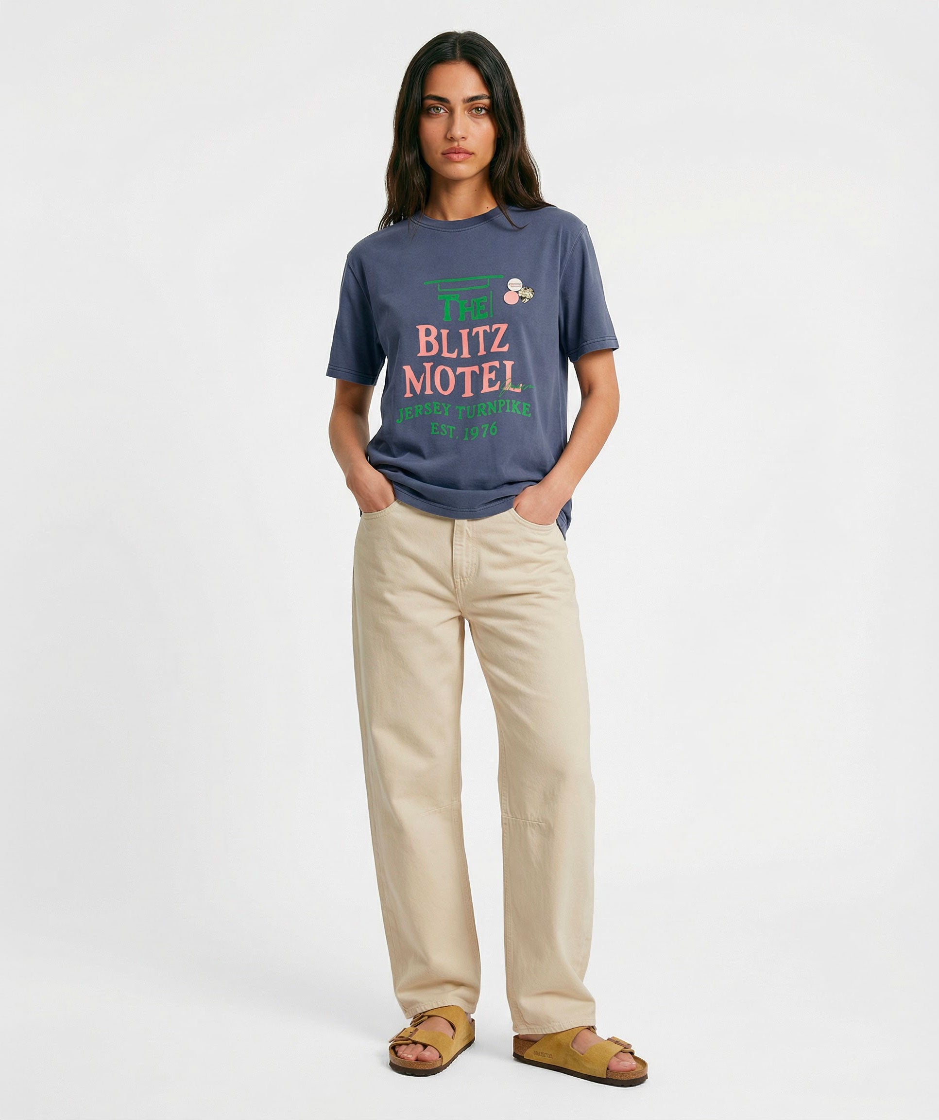 Tee shirt trucker denim "BLITZ"